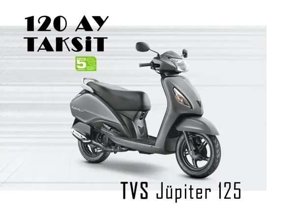 Elden Taksitle TVS Jüpiter 125